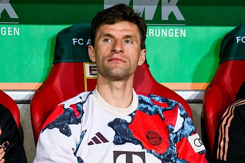 Thomas Müller: Bankplatz auch gegen Inter Mailand? - © Tom Weller/dpa