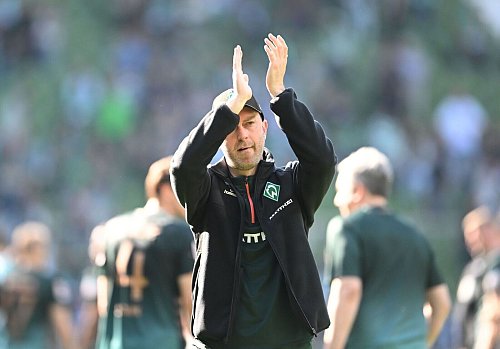Hört bei Werder Bremen auf: Trainer Ole Werner. - © Carmen Jaspersen/dpa