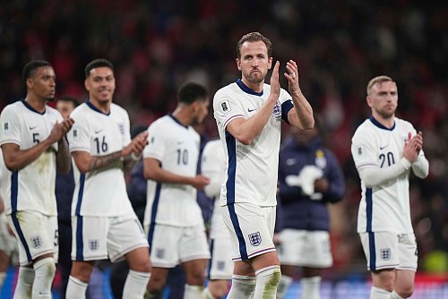 Bayern-Star und England-Kapitän Harry Kane sorgte mit seinem 2:0 für die Vorentscheidung. - © Alastair Grant/PA Wire/dpa