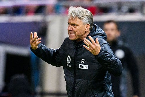Sein Team verspielte eine 2:0-Führung: Elversbergs Coach Horst Steffen. - © Tom Weller/dpa