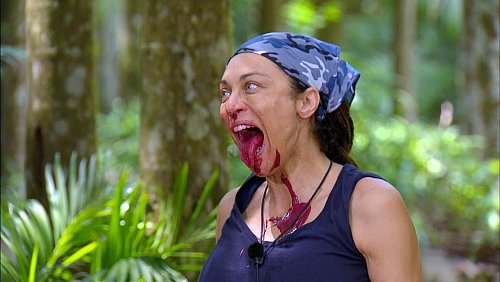 Lilly Becker zeigte bei der Dschungelprüfung, dass sie hart im Nehmen ist. - © ---/RTL/dpa
