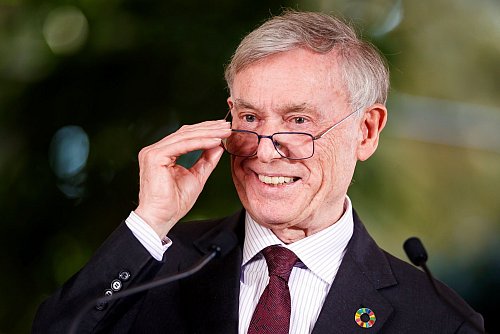 Altbundespräsident Horst Köhler ist tot. - © Valentin Flauraud/KEYSTONE/dpa