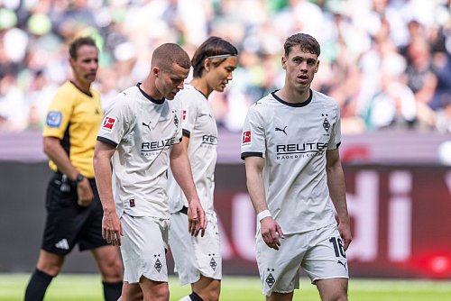 Wieder kein einstelliger Tabellenplatz für Gladbach. - © David Inderlied/dpa
