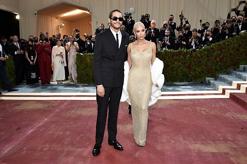 Kim Kardashian und Pete Davidson waren 2022 miteinander liiert. (Archivbild) - © Evan Agostini/Invision/dpa