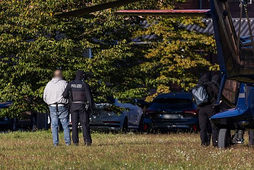 Die Männer sollen Auslandsoperateure der Hamas sein. - © Philipp von Ditfurth/dpa