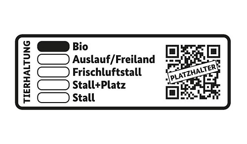 Das staatliche Logo soll zusätzliche Klarheit beim Fleischkauf bringen. (Archivbild) - © -/Bundesministerium für Ernährung und Landwirtschaft (BMEL)/dpa