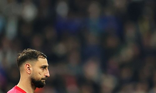 Der bittere Moment für Donnarumma gegen Deutschland. - © Rolf Vennenbernd/dpa