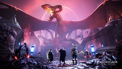 Auch in «Dragon Age: The Veilguard» gibt es natürlich Drachenkämpfe. - © Bioware/Electronic Arts/dpa-tmn