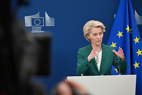 Ursula von der Leyen betonte, Europa sei immer bereit für ein gutes Abkommen. (Archivbild) - © Anna Ross/dpa