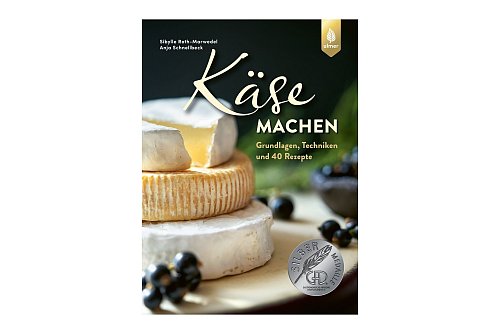 «Käse machen», Sibylle Roth-Marwedel/Anja SchnellbeckVerlag, Eugen Ulmer, 352 Seiten, 40,00 Euro, ISBN 978-3-8186-1442-3. - © Verlag Eugen Ulmer/dpa-tmn