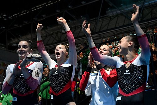 Der Moment, in dem der Coup feststand. - © Marijan Murat/dpa
