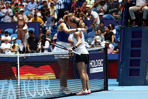 Siegemund gelang ein unerwarteter Erfolg gegen Beatriz Haddad Maia. - © Trevor Collens/AP/dpa