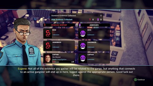 Nach und nach deckt man die Drahtzieher der Gangs auf. - © Kwalee/Fallen Tree Games/Microid/dpa-tmn