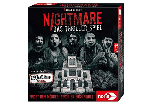 «Nightmare - Das Thriller Spiel» sorgt für einen einmaligen Abend mit großem Gruselfaktor und reichlich Nervenkitzel. Beim Kauf aus zweiter Hand sollte man darauf achten, ob das Spiel in den Zustand vor dem ersten Spielen zurückgesetzt wurde. - © Team Identity Games/Noris/dpa-tmn