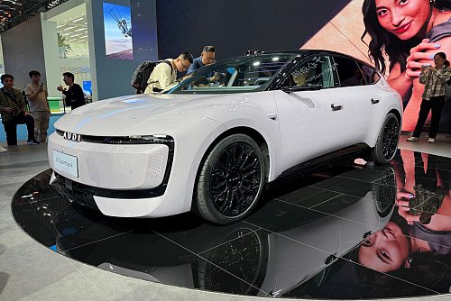 Mit dem E5 Sportback lancieren Audi und SAIC für das Reich der Mitte eine eigene Marke. - © Thomas Geiger/dpa-tmn