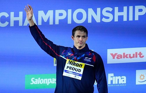 Er trat vom traditionellen Schwimmen zurück, um bei den Enhanced Games zu starten. (Archivbild) - © Petr David Josek/AP/dpa