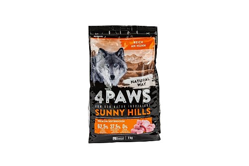 Testsieger (Note 1,3) ist das einzige «sehr gute» Trockenfutter «Sunny Hills» der Edeka-Marke «4Paws». - © Stiftung Warentest/dpa-tmn
