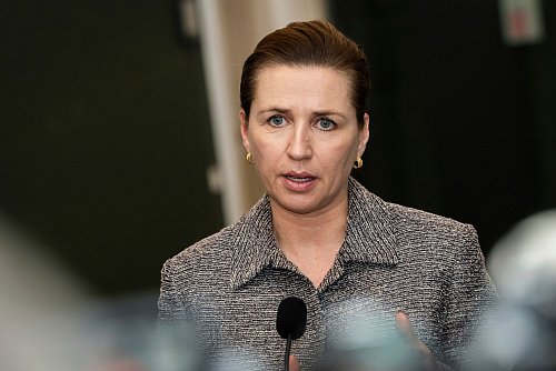 Die dänische Ministerpräsidentin tauschte sich mit dem Nato-Generalsekretär aus. - © Emil Nicolai Helms/Ritzau Scanpix Foto/dpa