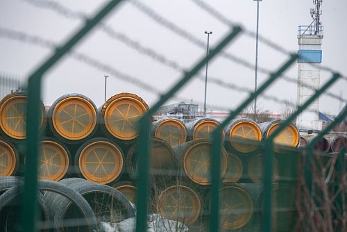Es gibt Spekulationen über ein Interesse von US-Investoren an der Pipeline (Archivbild) - © Stefan Sauer/dpa