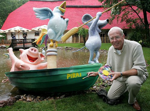 Helme Heine erschuf Figuren wie den dicken Waldemar, Franz von Hahn und Johnny Mauser. (Archivbild) - © picture alliance / dpa