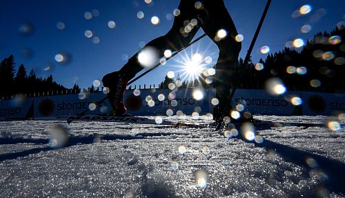 Die Langläuferinnen und Langläufer sind in Trondheim als Erstes gefordert. - © Hendrik Schmidt/dpa