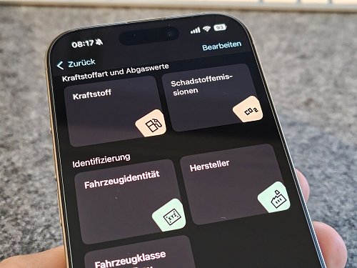 Statt winziger Zeilen und Spalten mit kryptischen Nummern gibt es nun übersichtliche Kategorien für alle Einträge. - © Till Simon Nagel/dpa-tmn