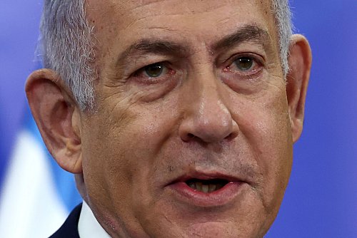 Israels Regierungschef Netanjahu steht wegen seiner Gaza-Strategie in der Kritik. (Archivbild) - © Evelyn Hockstein/Pool Reuters/dpa