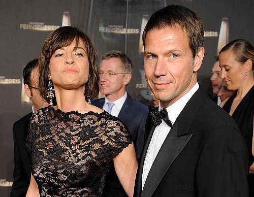 Das Promipaar, hier bei der Verleihung des Deutschen Fernsehpreises im Jahr 2012, hat nun die Trennung bekanntgegeben. - © picture alliance / dpa