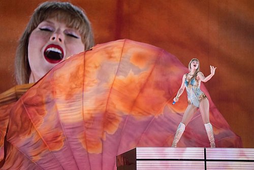 Taylor Swift in Vancouver während ihrer Tour. (Archivbild) - © Darryl Dyck/The Canadian Press via AP/dpa