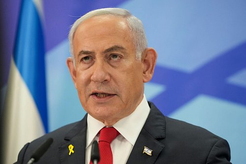 Israels Premier Netanjahu gratuliert Trump und beschwört den gemeinsamen Kampf gegen Irans Terror-Achse. (Archivbild) - © Maya Alleruzzo/AP/dpa
