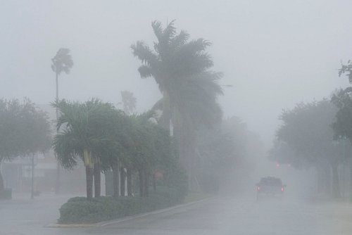 In Florida werden große Schäden durch Hurrikan «Milton» erwartet. - © Marta Lavandier/AP