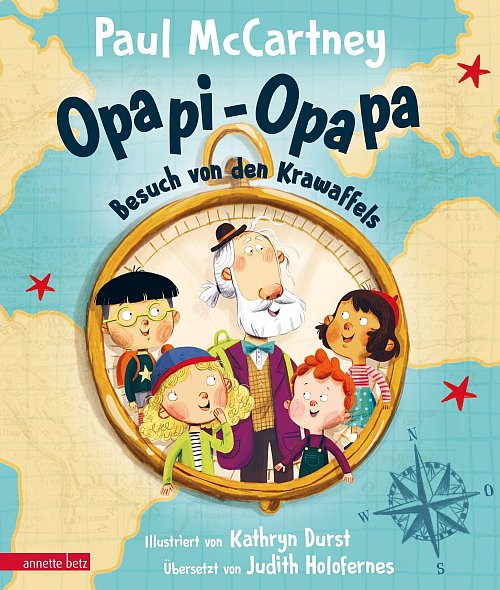 Das Buch von Paul McCartney. - © Kathryn Durst/Annette Betz im Ueberreuter Verlag/dpa