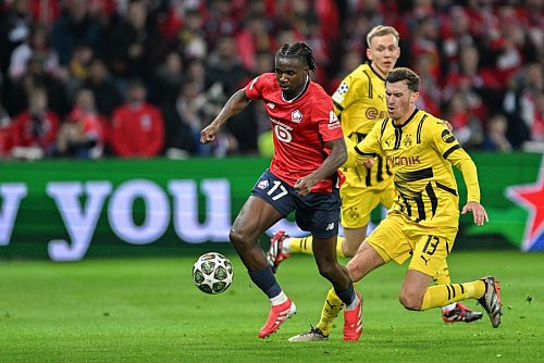 Der BVB und Lille lieferten sich enge Duelle und ein packendes Spiel. - © Federico Gambarini/dpa