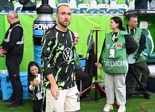 Der neue Wolfsburg-Star Christian Eriksen. - © dpa
