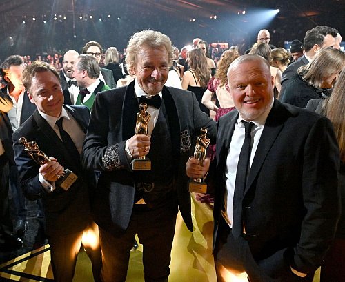 Auf der Romy-Gala am Freitagabend hatte Gottschalk für Irritationen gesorgt. (Archivbild) - © Barbara Gindl/APA/dpa