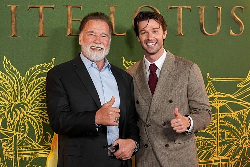 Arnold und Patrick Schwarzenegger (Archivbild). - © Chris Pizzello/Invision via AP/dpa