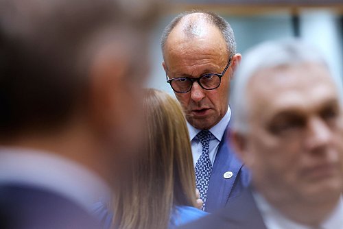 Bundeskanzler Friedrich Merz: «Europa steht vor entscheidenden Wochen und Monaten.» - © Geert Vanden Wijngaert/AP/dpa