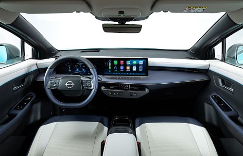 Aufgeräumt, frisch und modern: So urteilt der Tester über die Innenraumgestaltung. - © David Shepherd/Nissan/dpa-tmn
