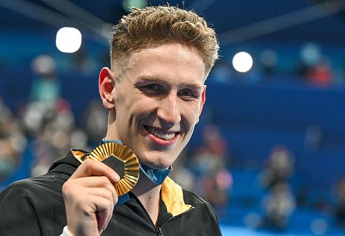 Lukas Märtens ist seit seinem Olympiasieg weiter in starker Form. - © Sven Hoppe/dpa