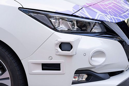 Die «Augen» überall haben: Das gilt auch im übertragenen Sinn auch für Autos, die autonom fahren sollen - entsprechende Kameras, Radar- und Lidar-Sensoren sollen dabei helfen. - © Nissan/dpa-tmn
