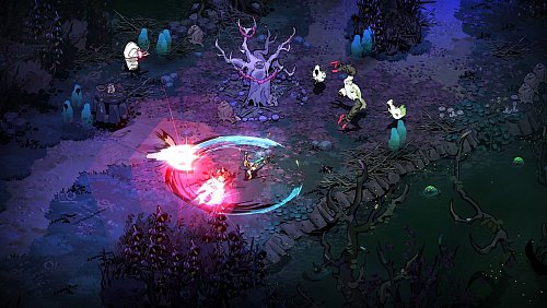Feurige Sache: Facettenreiche Kämpfe sind möglich. - © Supergiant Games/dpa-tmn