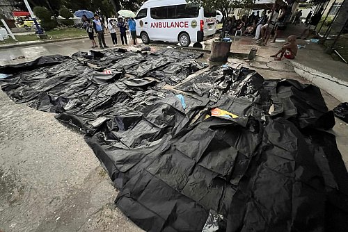 Vor allem in der Provinz Cebu starben viele Menschen. - © Uncredited/AP/dpa