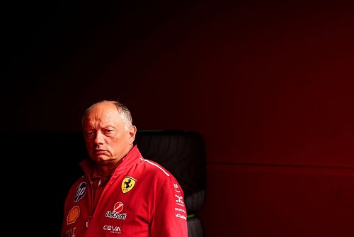 Wie sicher ist der Job von Fred Vasseur? - © Bradley Collyer/PA Wire/dpa
