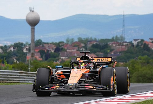 Oscar Piastri startet als WM-Spitzenreiter auf dem Hungaroring. - © Bradley Collyer/PA Wire/dpa