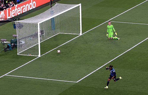Im Europa-League-Finale 2024 traf Lookman gegen Bayer Leverkusen gleich dreifach. (Archivbild) - © Liam Mcburney/PA Wire/dpa