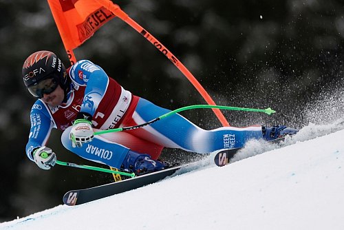 Feierte seinen zweiten Sieg in Kvitfjell: Dominik Paris. - © Gabriele Facciotti/AP/dpa