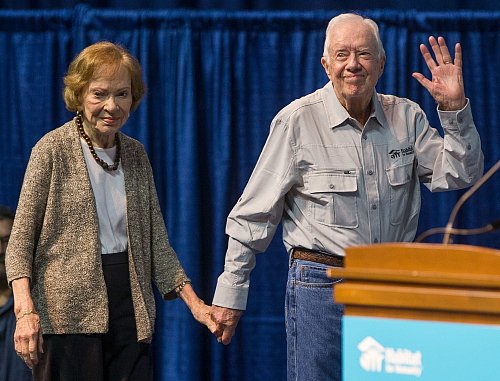 Rosalynn Carter starb vor knapp einem Jahr im Alter von 96 Jahren. (Archivbild) - © Robert Franklin/South Bend Tribune/dpa