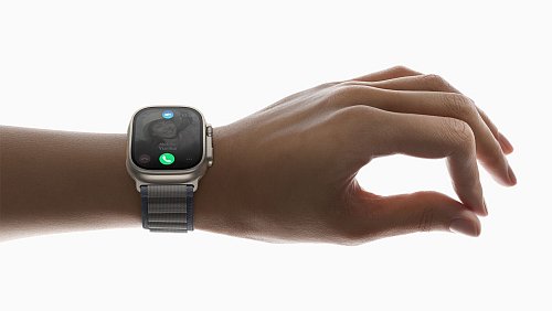 Eine intuitive Einhandbedienung soll die Nutzung der neuen Apple Watches leichter machen. - © Apple/dpa-tmn