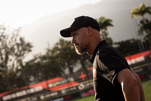 Tritt ein schweres Erbe an: Xabi-Alonso-Nachfolger Erik ten Hag. - © Joao Gabriel Alves/dpa