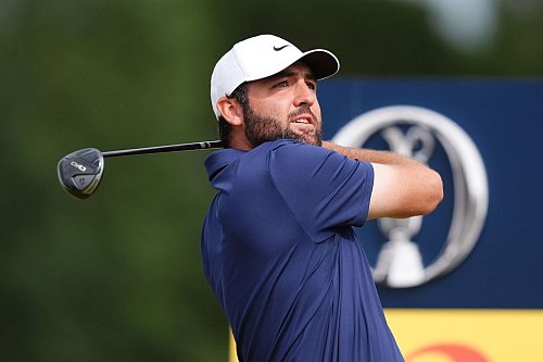 Scottie Scheffler ließ der Konkurrenz in Portrush keine Chance. - © Mike Egerton/PA Wire/dpa